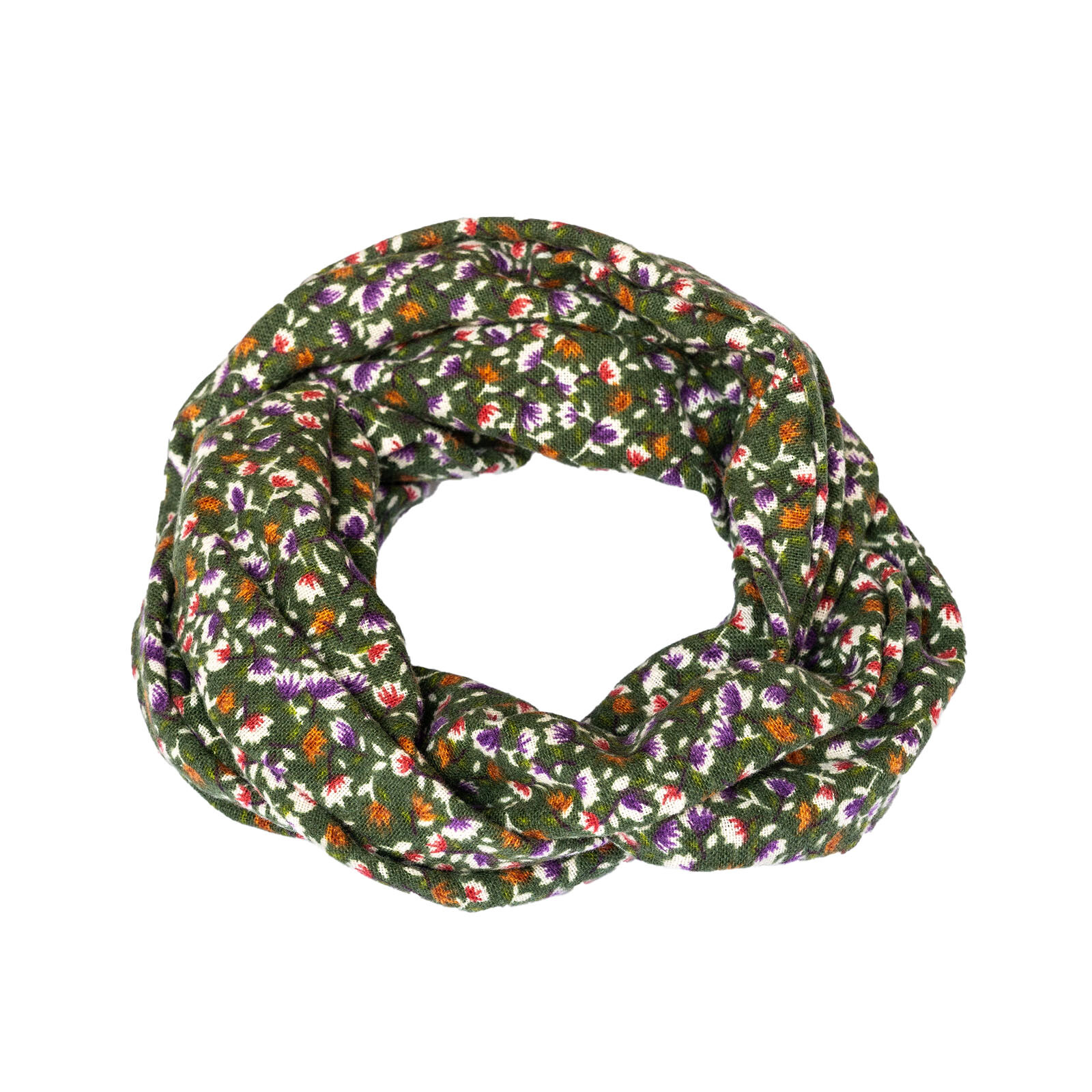 haarband bohemian flanel bloemenprint