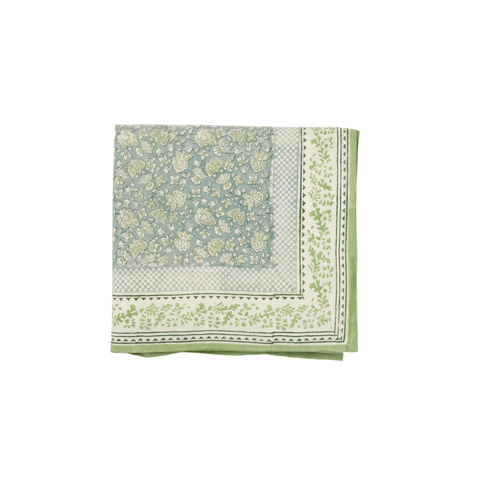 handgemaakt blockprint tafelkleed