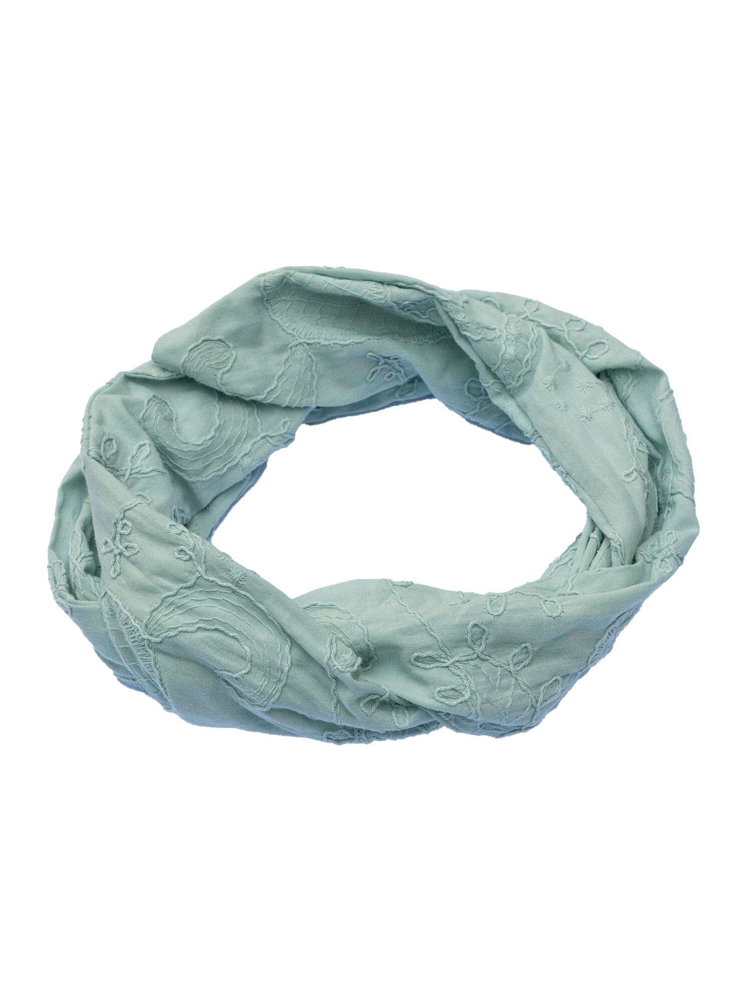 Boho haarband “Valencia” – Katoen met gedetailleerde borduursels uit Spanje