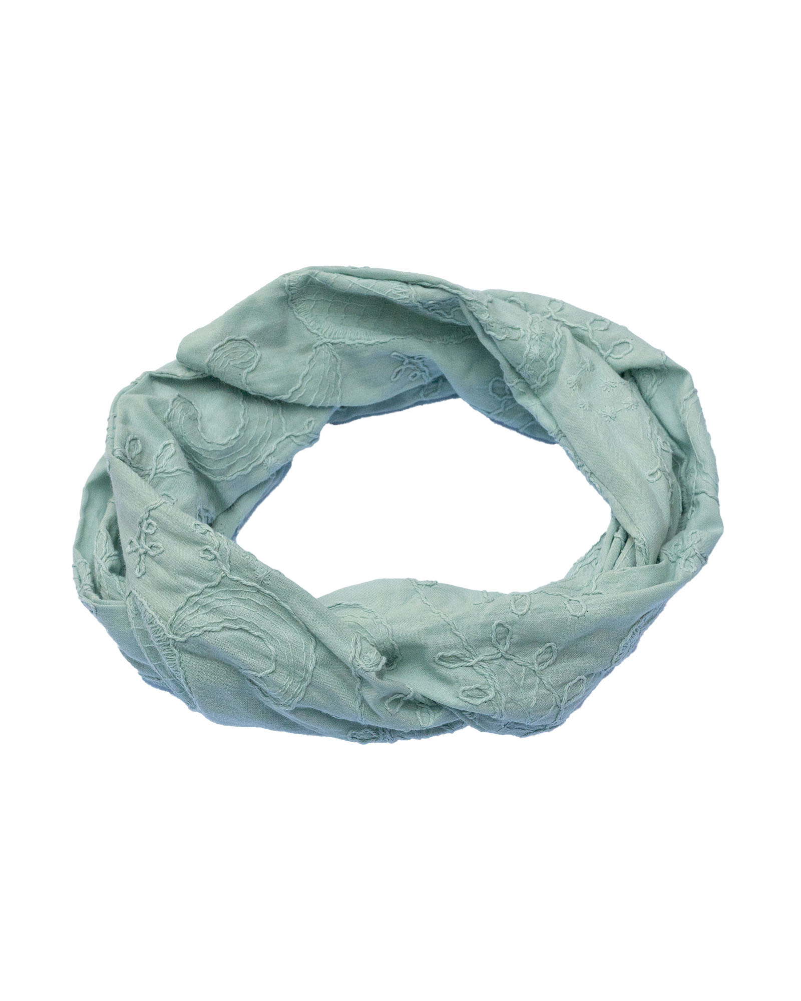 Boho haarband “Valencia” – Katoen met gedetailleerde borduursels uit Spanje