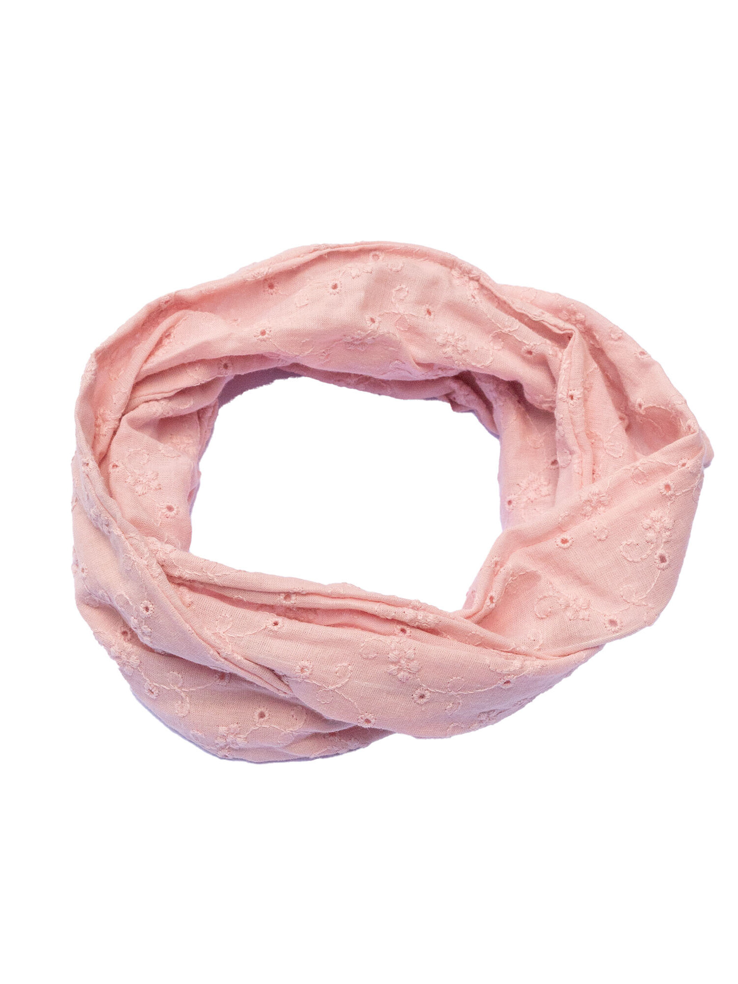 Boho haarband “Sevilla” in lichtroze – subtiele broderie met Spaanse flair