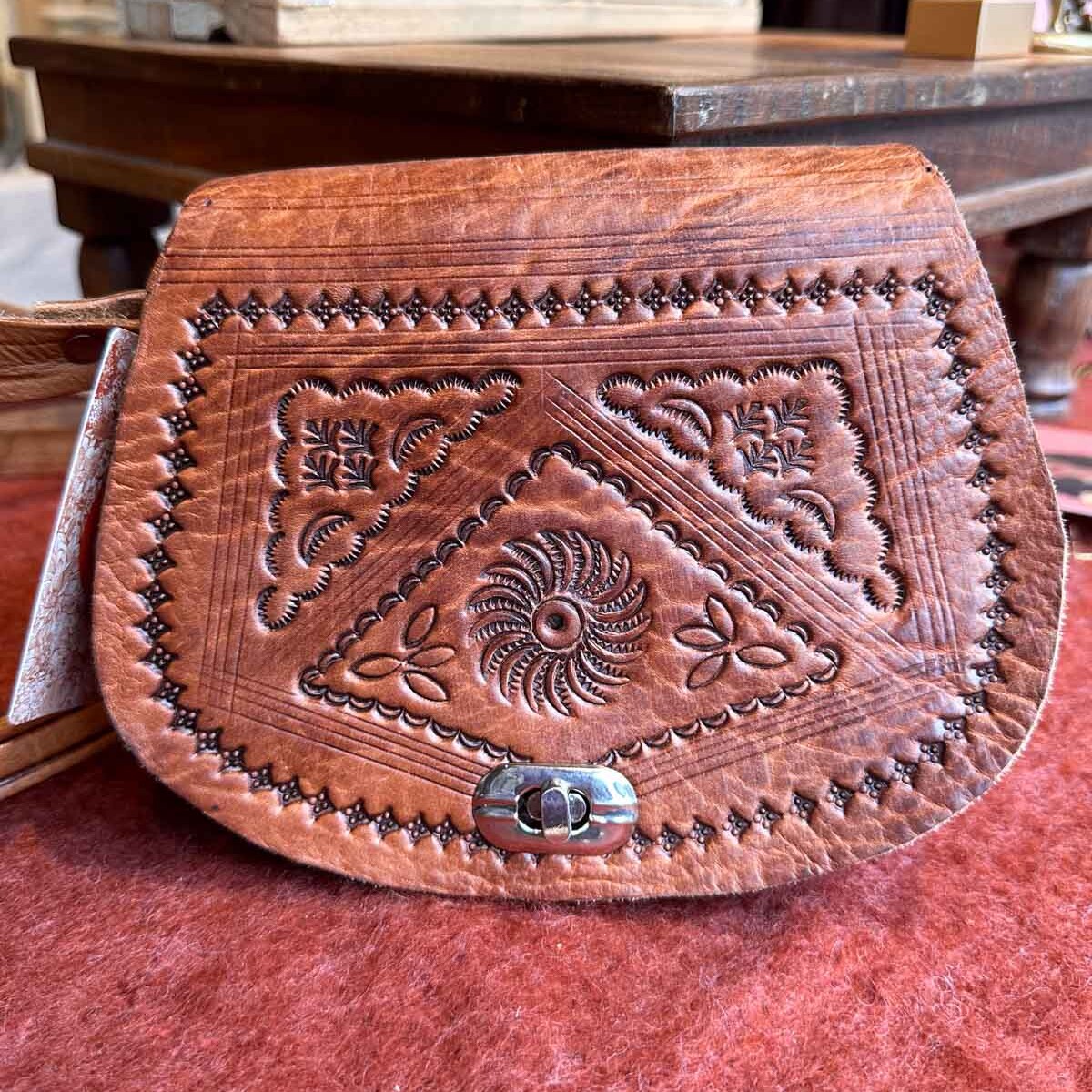 Leren handtasje Lara – voorkant