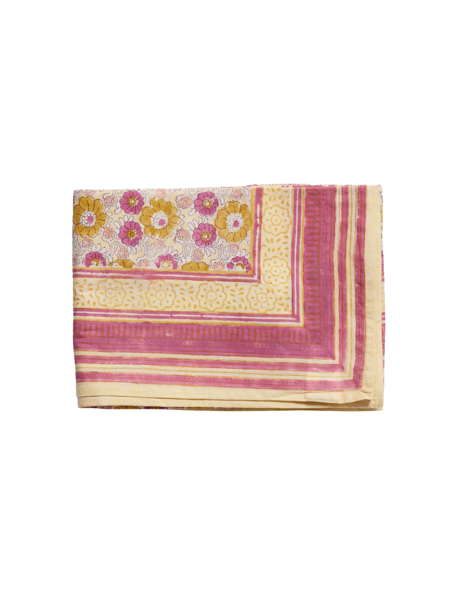 blockprint tafelkleed lavanda bonheur du jour