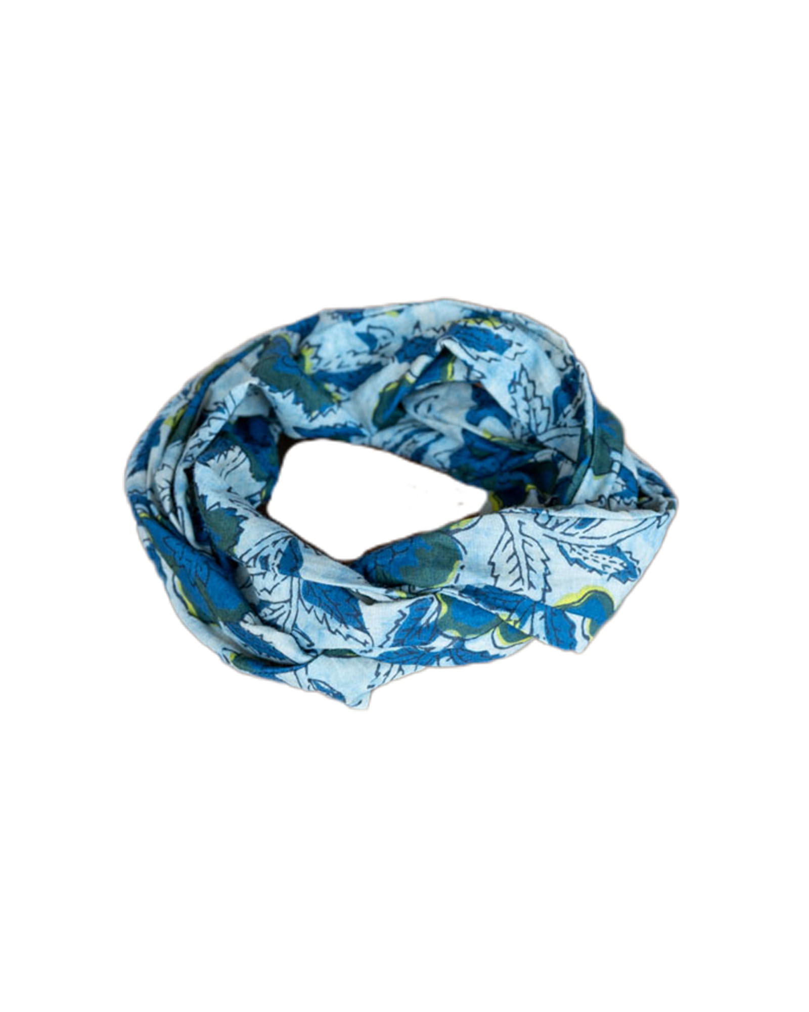 petrol batik haarband esmeralda