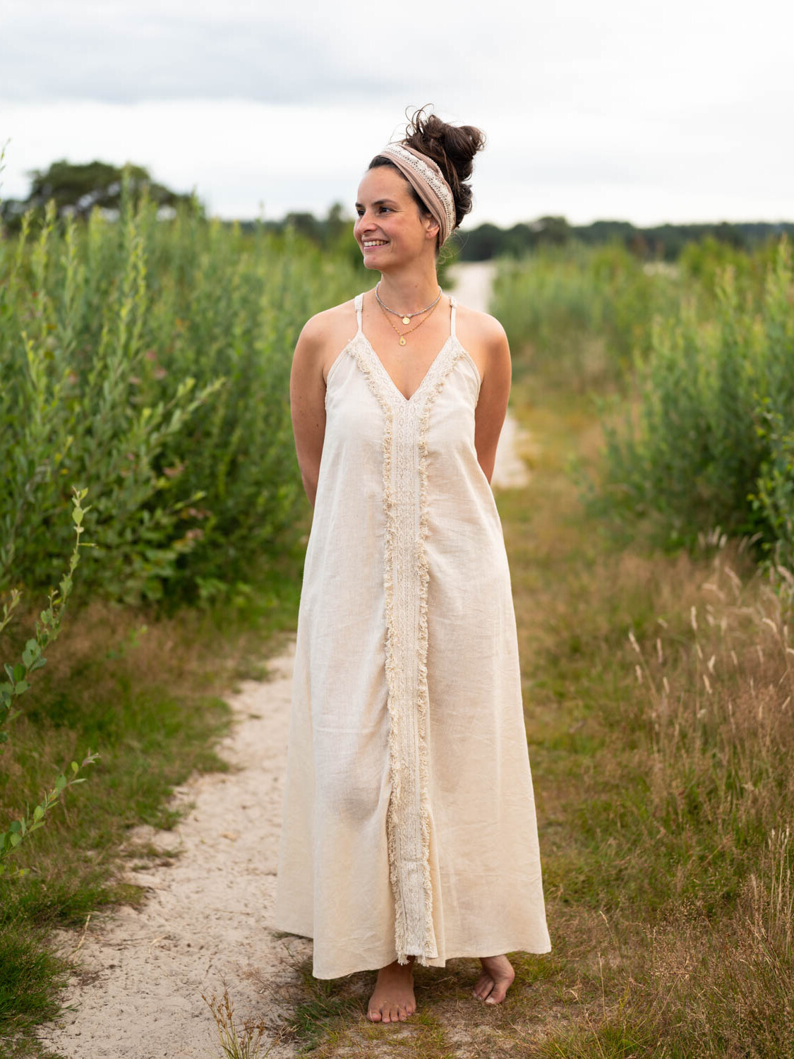 boho jurk naya sumitra katoen