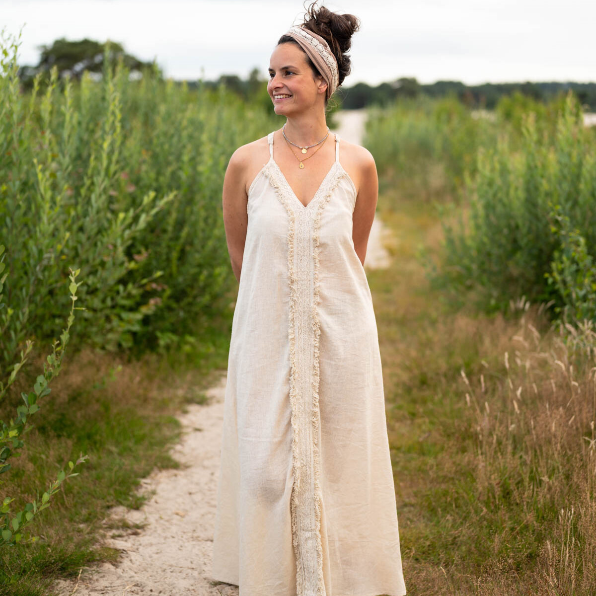 boho jurk naya sumitra katoen