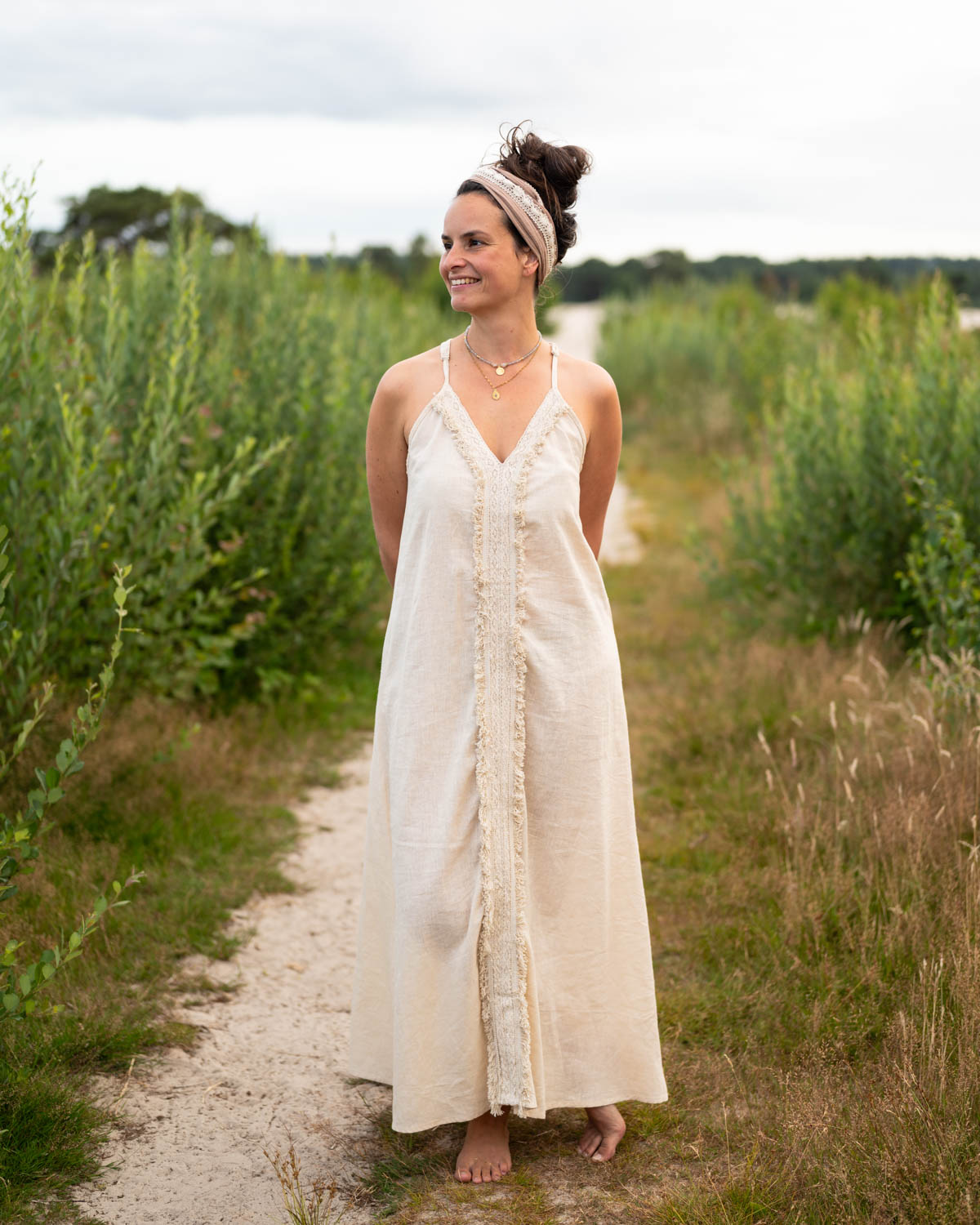 boho jurk naya sumitra katoen